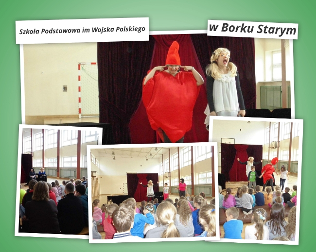 Spektakle profilaktyczne w szkołach