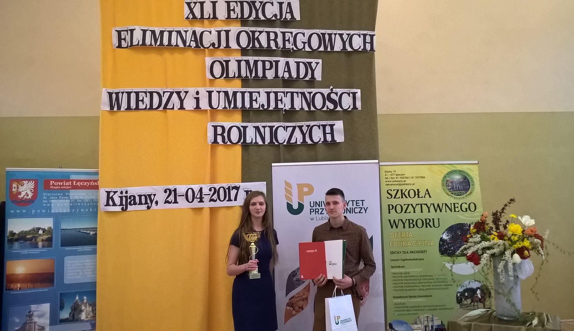 Zespół Szkół Techniczno-Weterynaryjnych w Trzcianie ma olimpijczyków w Eliminacjach Centralnych