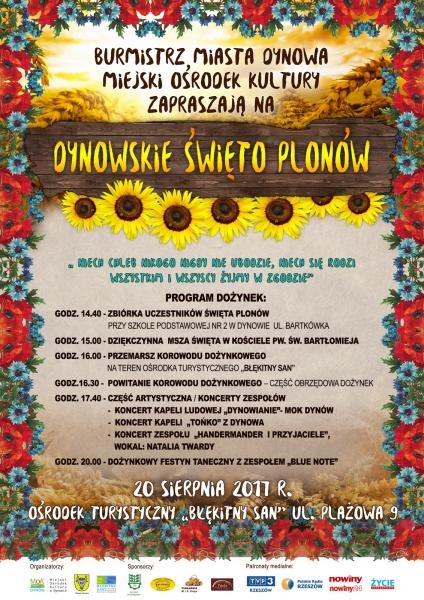 Dynowskie Święto Plonów - Dożynki 2017
