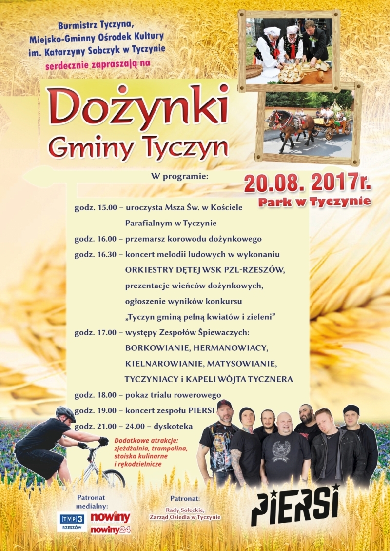 Dożynki Gminy Tyczyn
