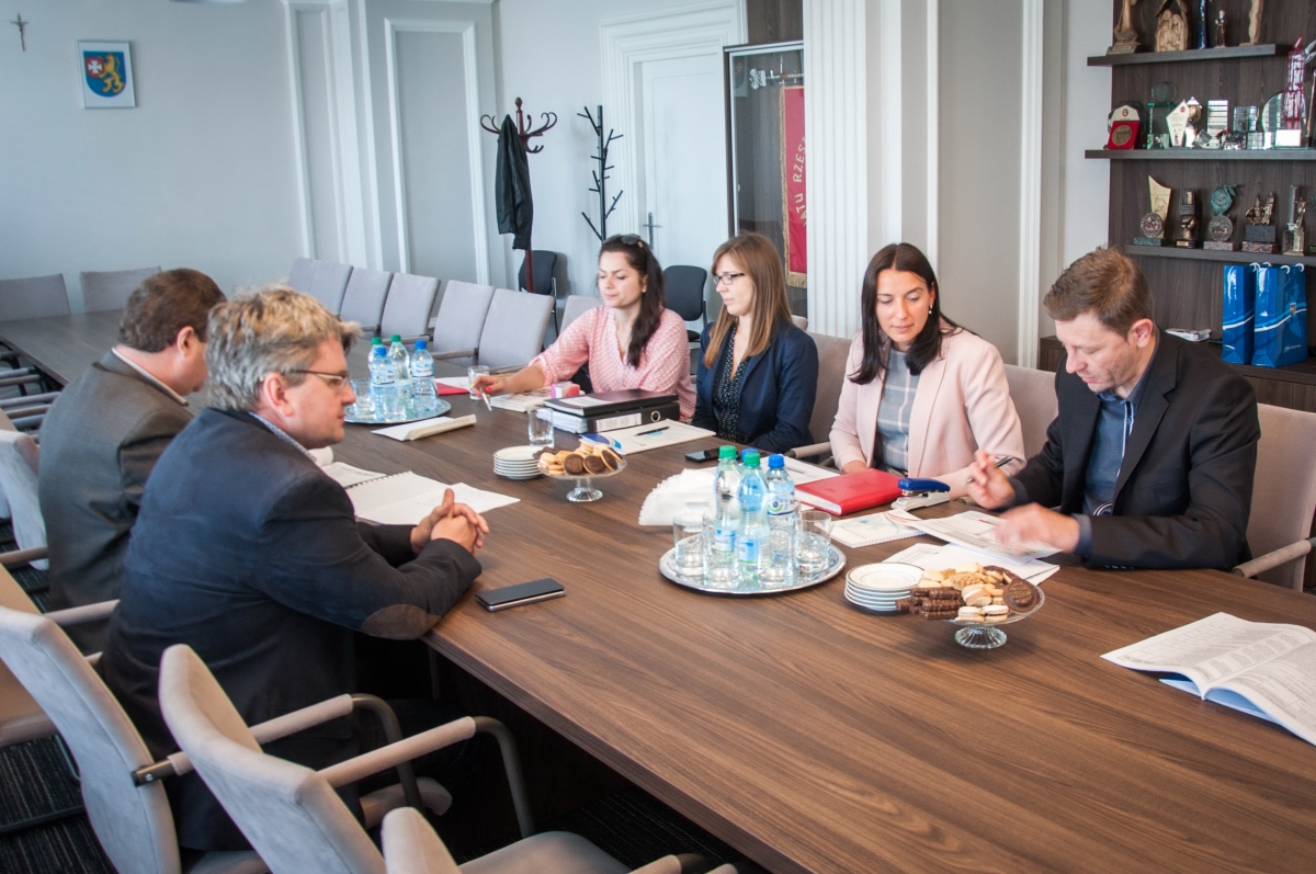 Wizyta delegacji ze Svidnika w Powiecie Rzeszowskim