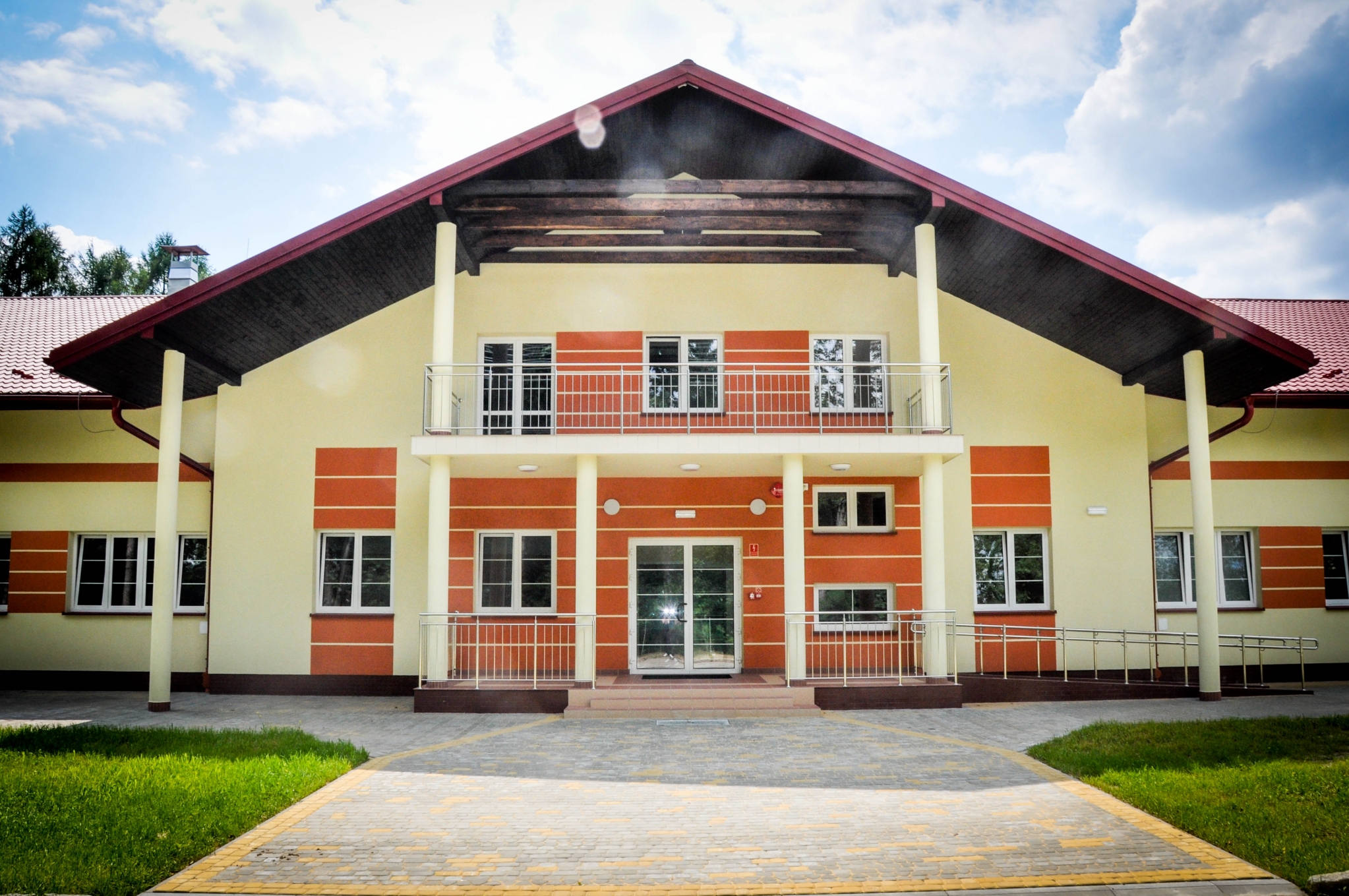 Uroczyste otwarcie nowego budynku  Domu Pomocy Społecznej w Górnie