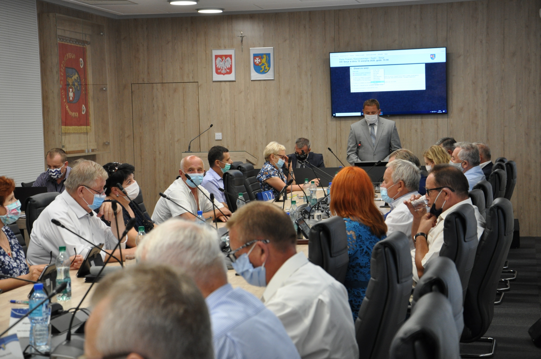 XXI  Sesja Rady Powiatu Rzeszowskiego Kadencji 2018-2023