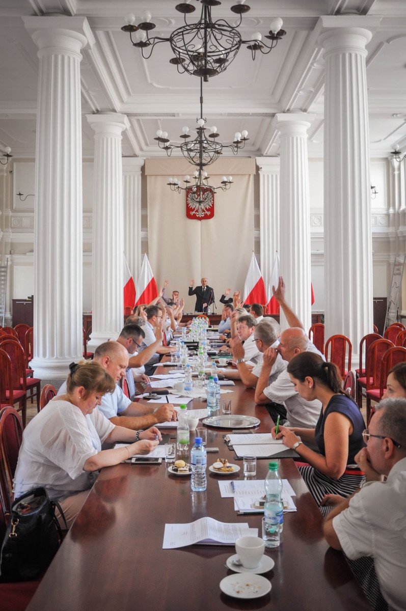 XXXIX sesja Rady Powiatu Rzeszowskiego kadencji 2014-2018
