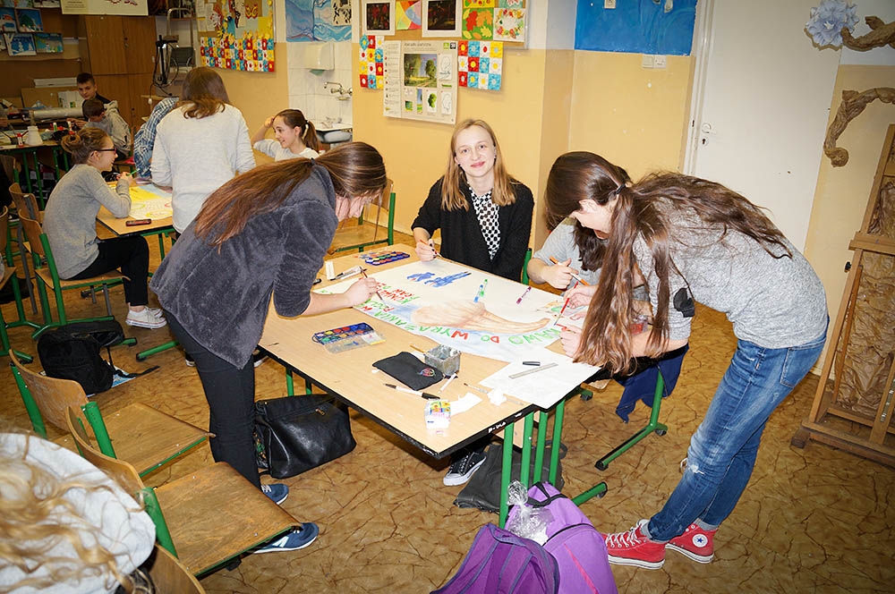 ”Narysuj mi prawo” warsztaty dla gimnazjalistów