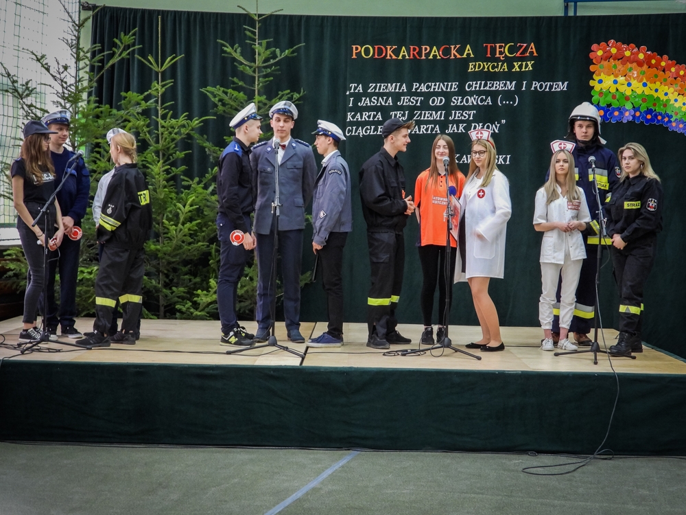 XIX edycja Wojewódzkiego Konkursu Podkarpacka Tęcza pod hasłem „Bezpieczne Podkarpacie”