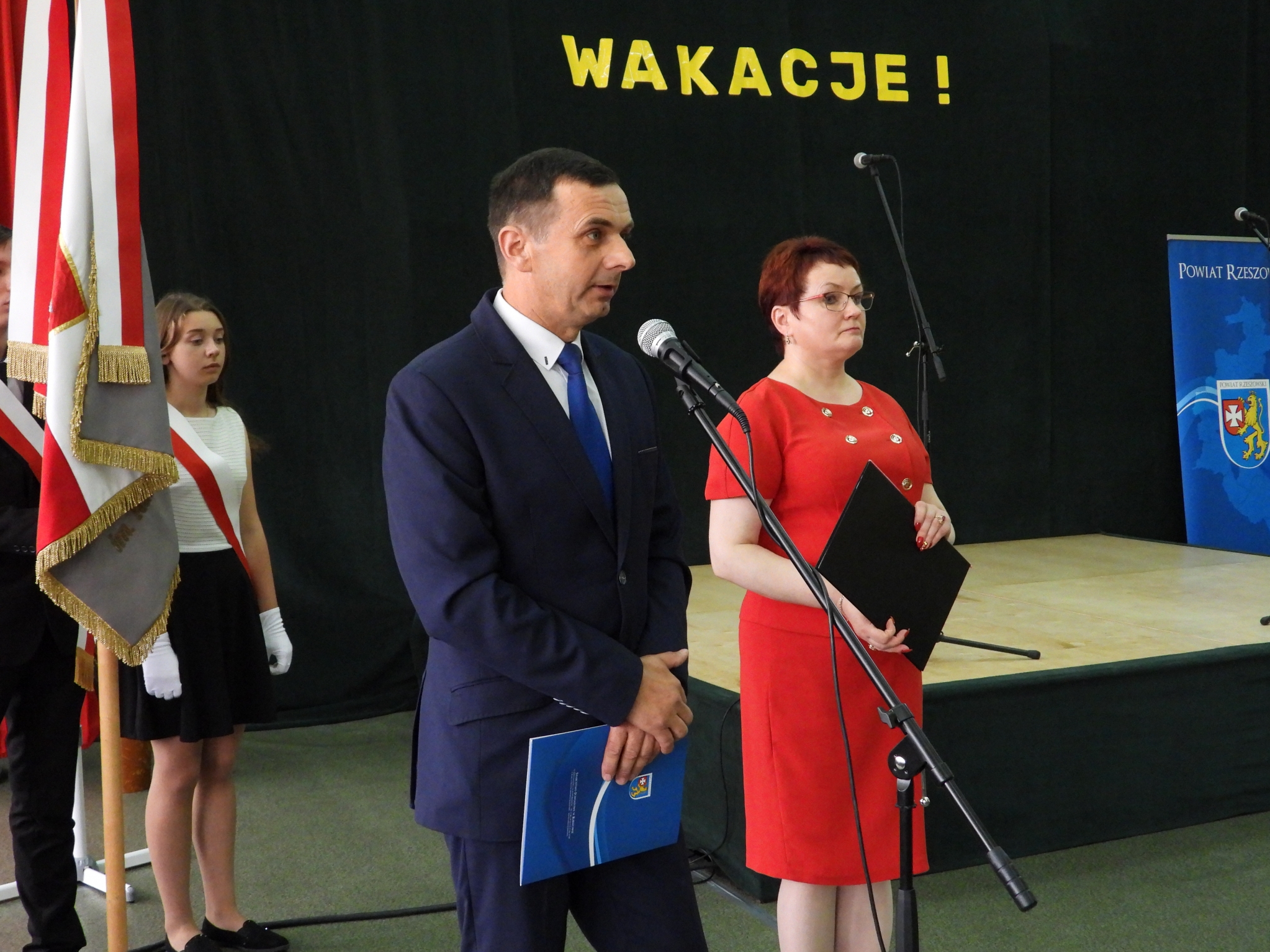 Zakończenie roku szkolnego w szkołach prowadzonych przez Powiat Rzeszowski