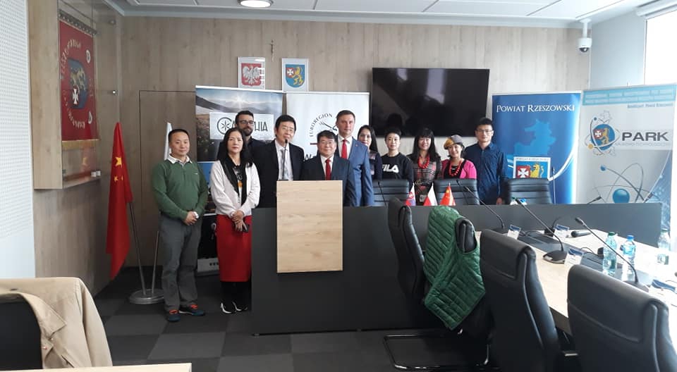 Delegacja z Chin odwiedziła Dworzysko