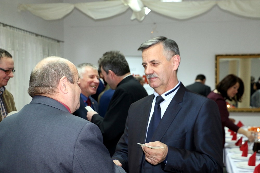 Spotkanie opłatkowe działaczy NSZZ "Solidarność" Regionu Rzeszowskiego.