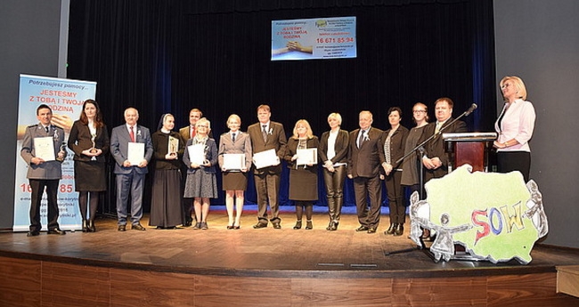 OIK w Górnie wyróżniony za pracę na rzecz osób doświadczających przemocy