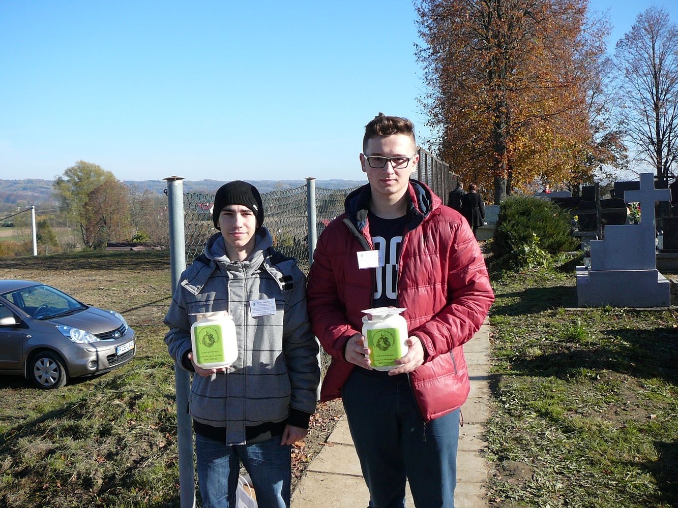 1 Listopada 2015 r. na cmentarzu w Dynowie