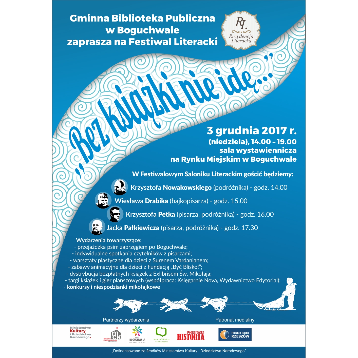 "Bez książki nie idę..."