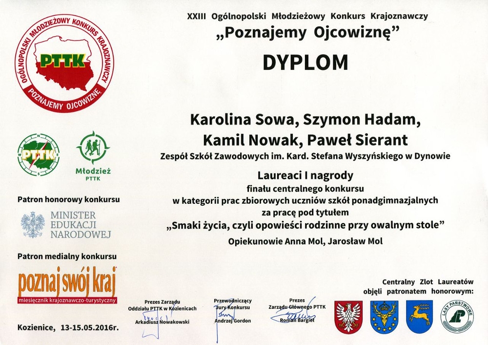 "Poznajemy Ojcowiznę"