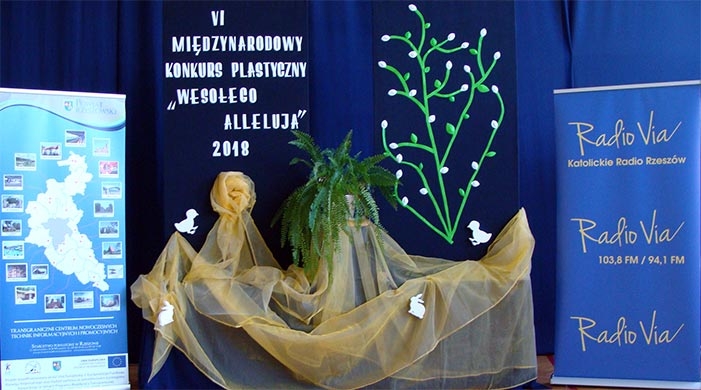VI Międzynarodowy Konkurs Plastyczny „ Wesołego Alleluja”  w Szkole Podstawowej w Woli Zgłobieńskiej