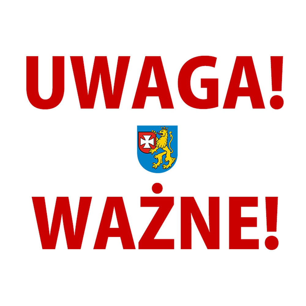 WAŻNY KOMUNIKAT!