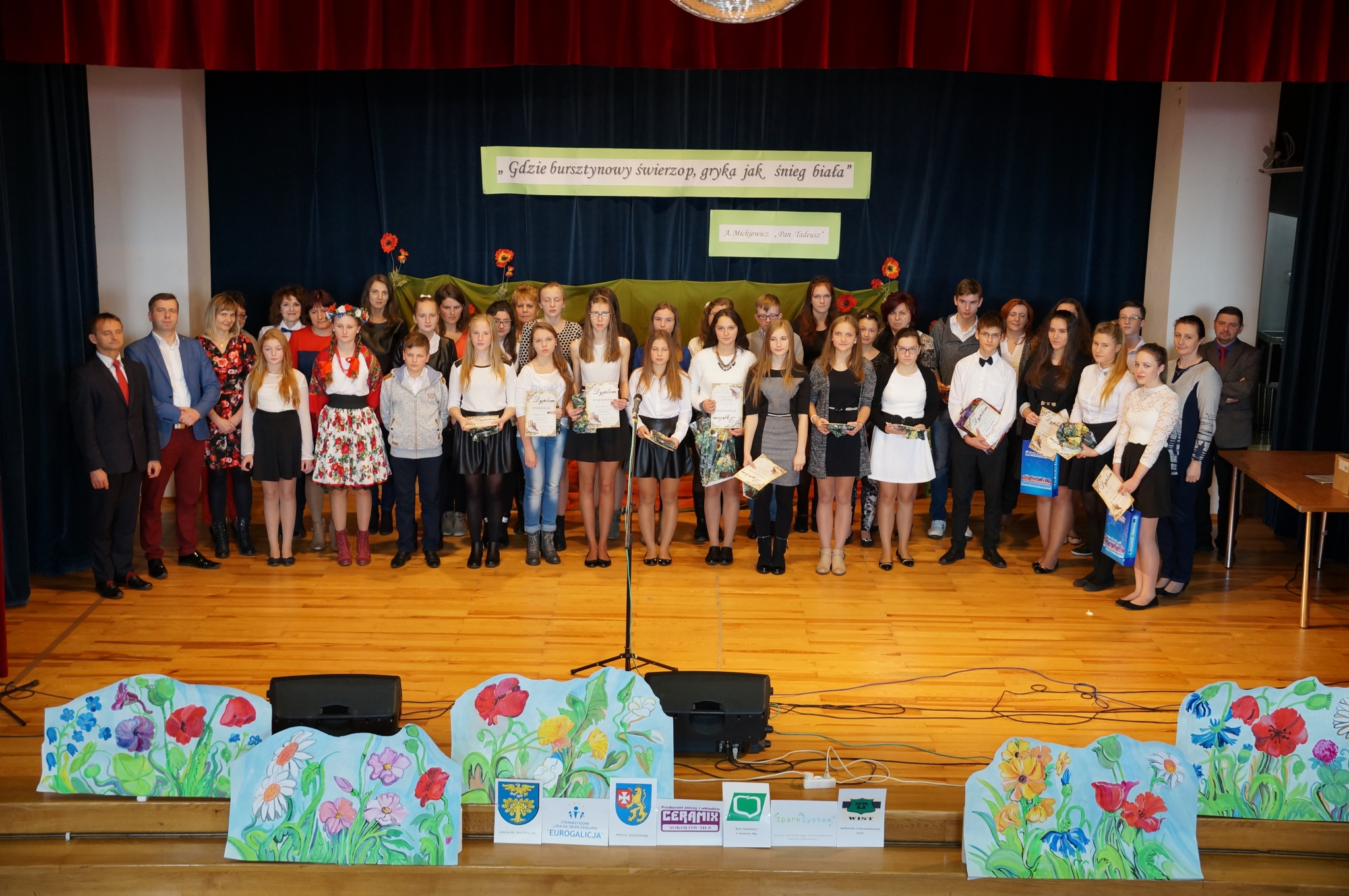 „ Kiedy trzeba…”  Wojewódzki konkurs recytatorski dla młodzieży gimnazjalnej „