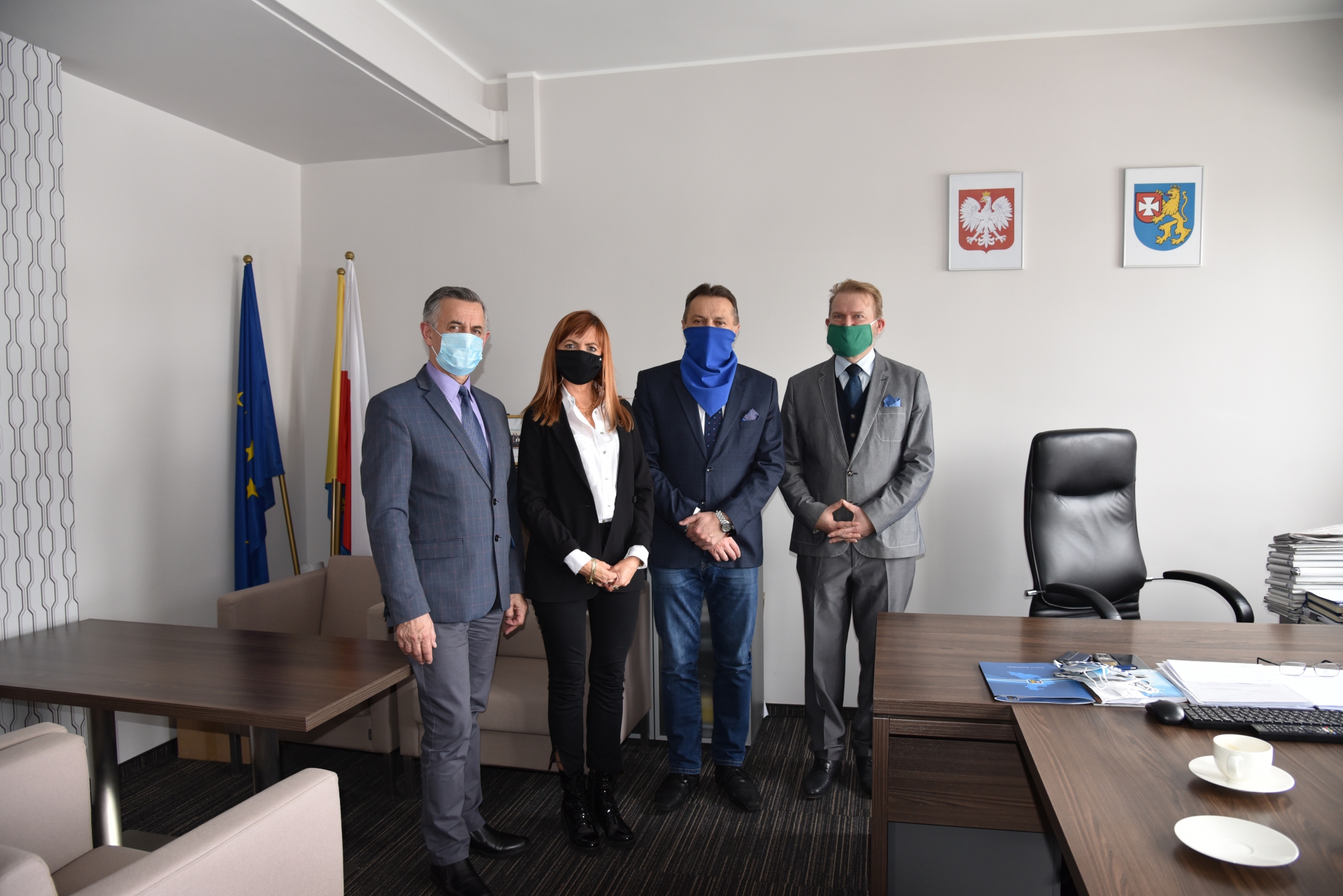 Wizyta władz Powiatu Kieleckiego