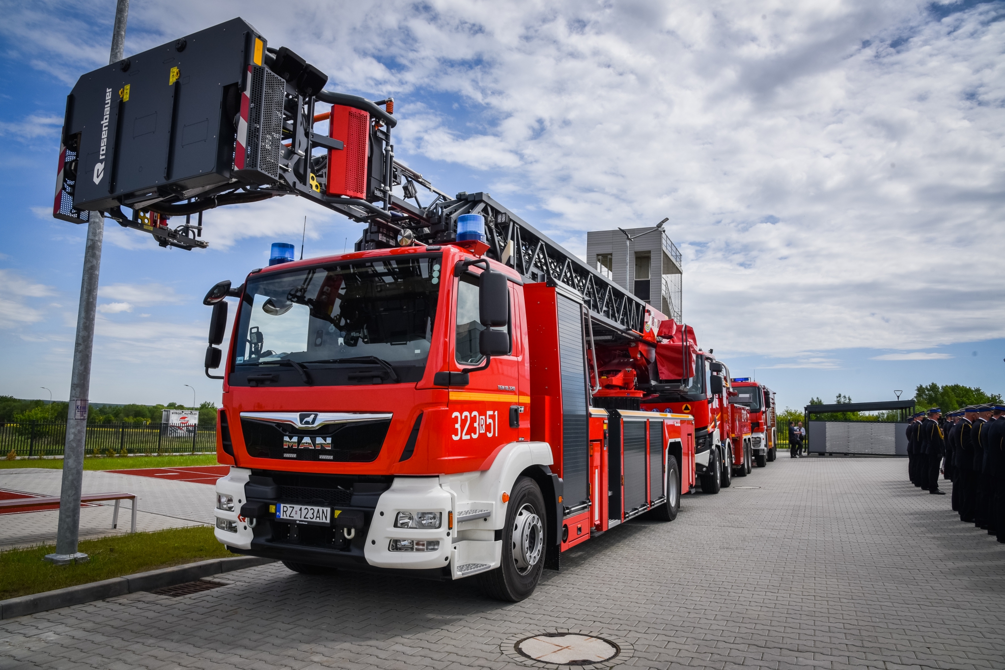 Na Dworzysku uroczyście otwarto nową jednostkę straży pożarnej
