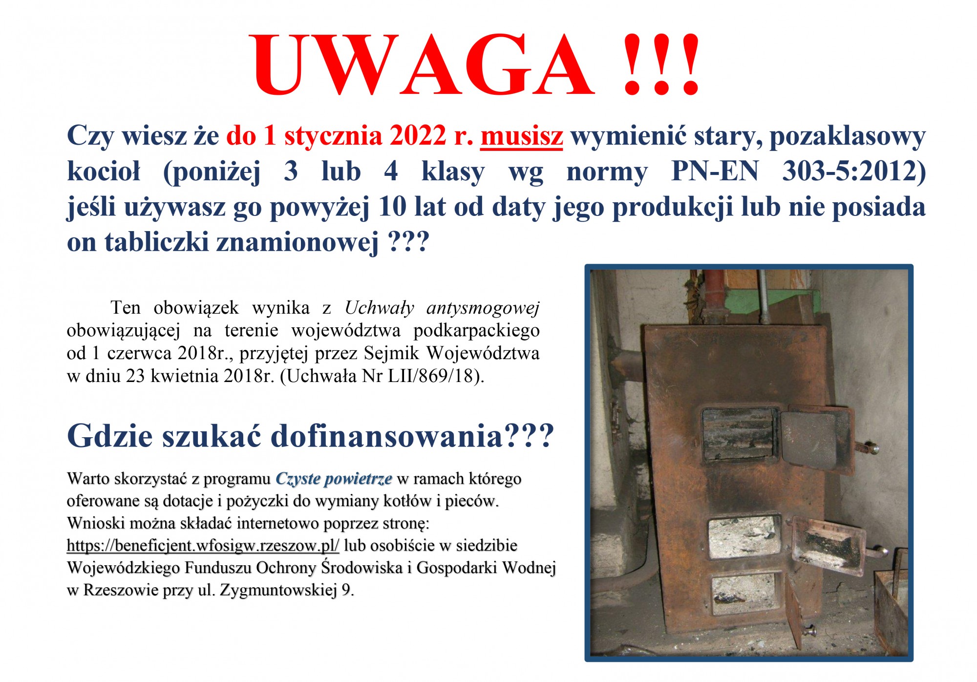 ulotka informacyjna