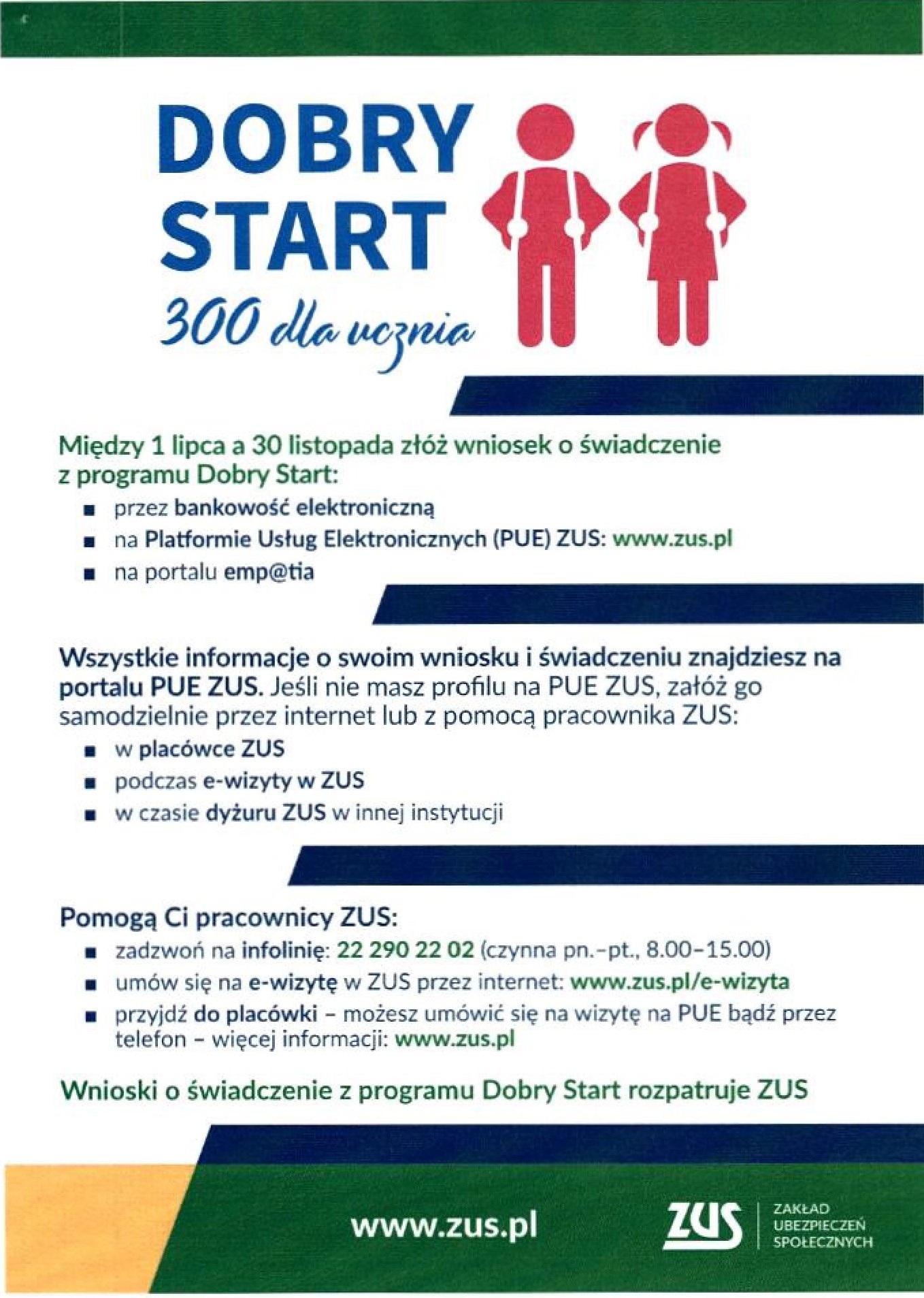 Dobry Start 300 dla ucznia