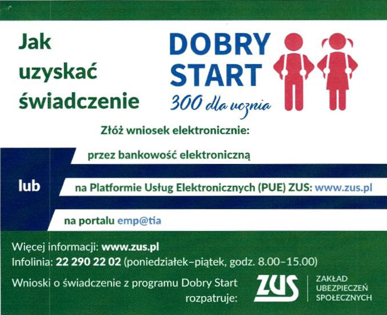 Dobry Start 300 dla ucznia