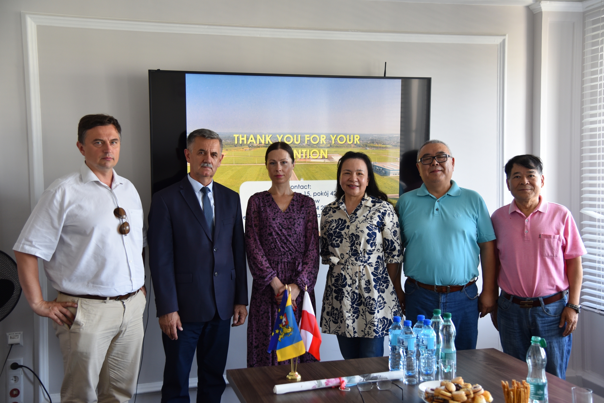 Delegacja z Chin w Powiecie Rzeszowskim