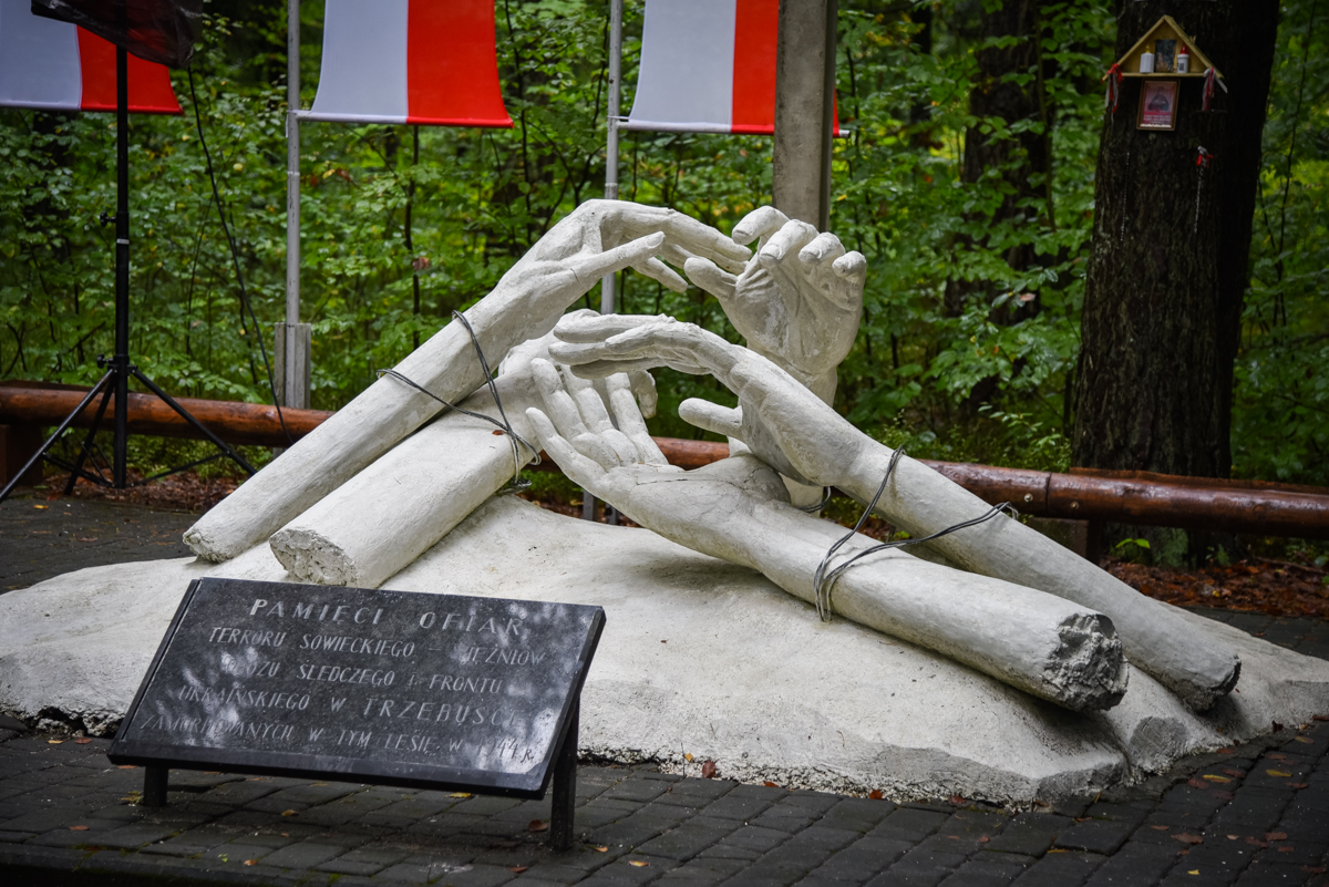 Oddano hołd pomordowanym w turzańskim lesie w 1944 roku
