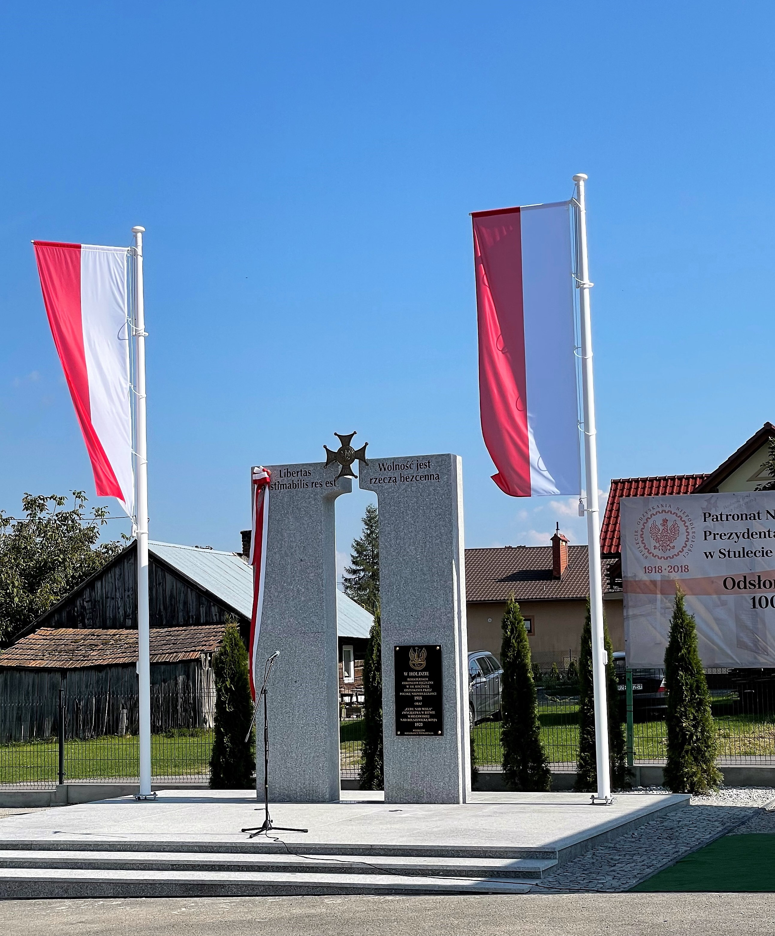 W Harcie odsłonięto Pomnik Upamiętniający 100. Rocznicę Powstania Warszawskiego