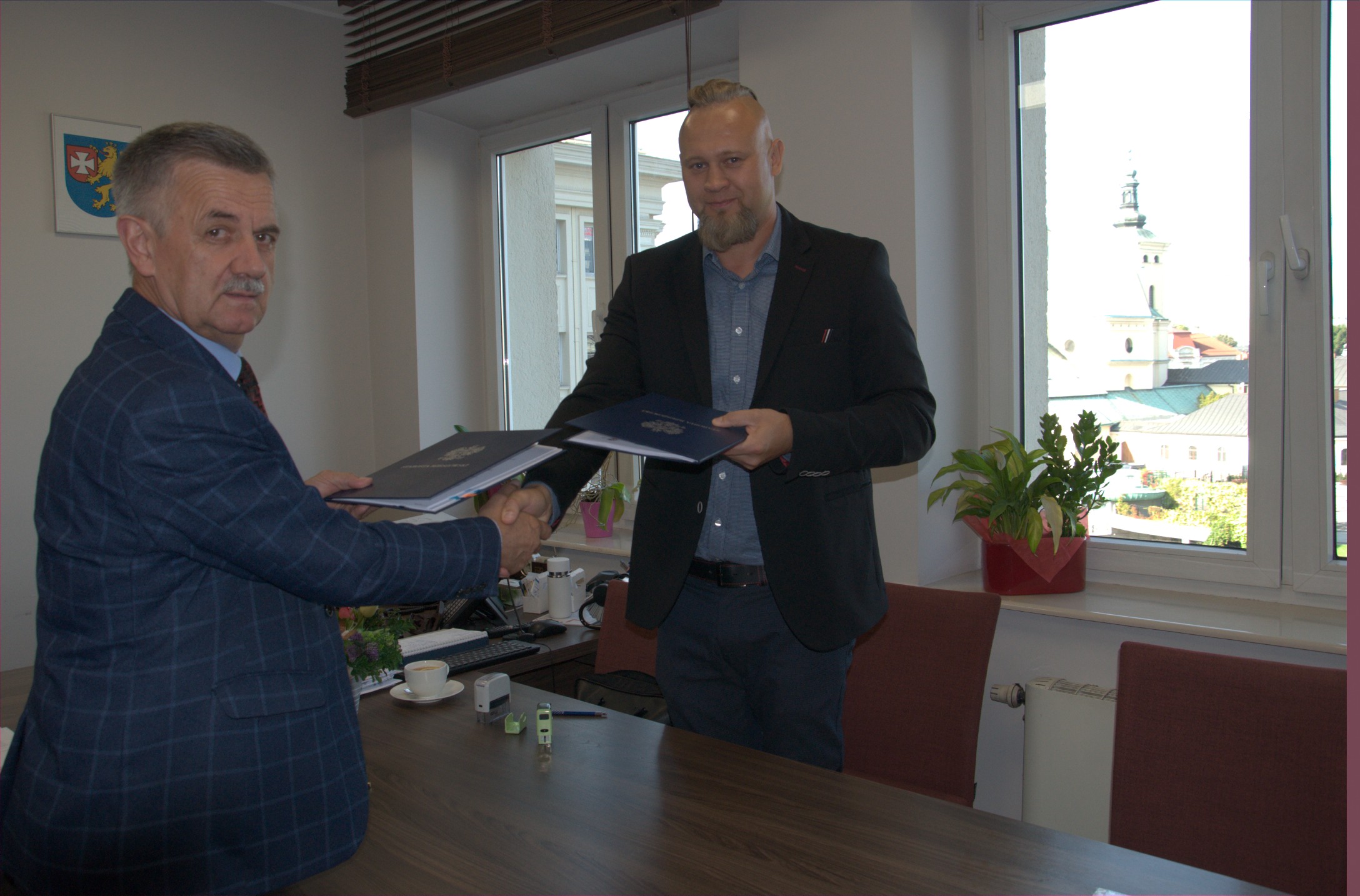 Umowa na realizację zadania „Scalanie gruntów wsi Rudna Mała”