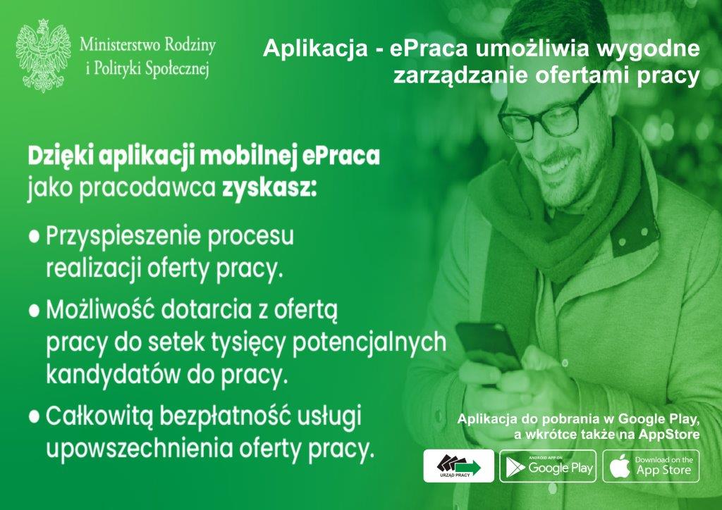 Szukasz pracy lub pracowników? Skorzystaj z aplikacji ePraca