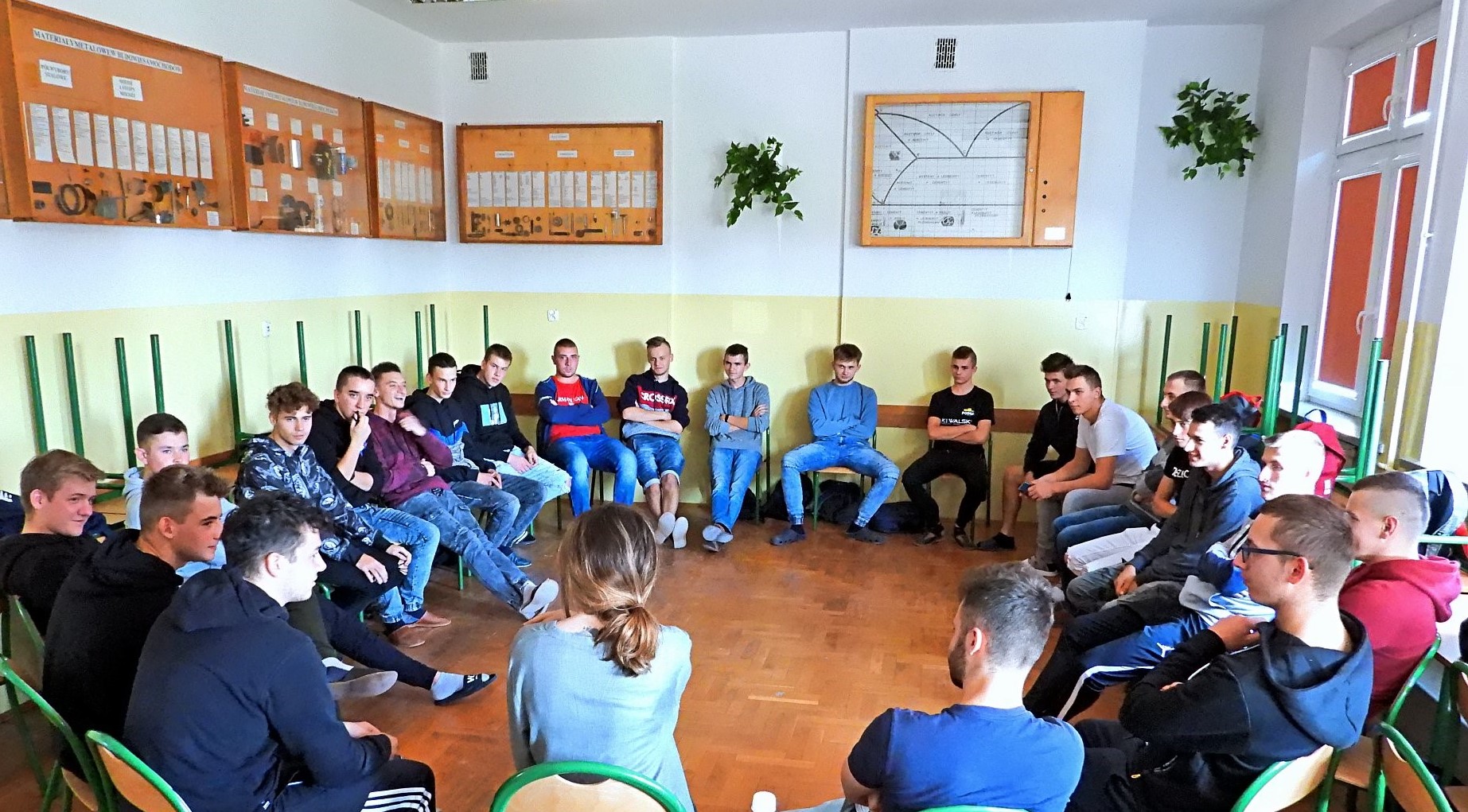 Warsztaty dla uczniów Zespołu Szkół Zawodowych im. Kard. Stefana Wyszyńskiego w Dynowie