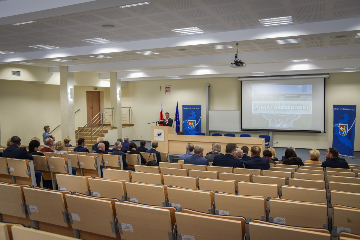 Wizyta władz Powiatu Lubelskiego w Powiecie Rzeszowskim