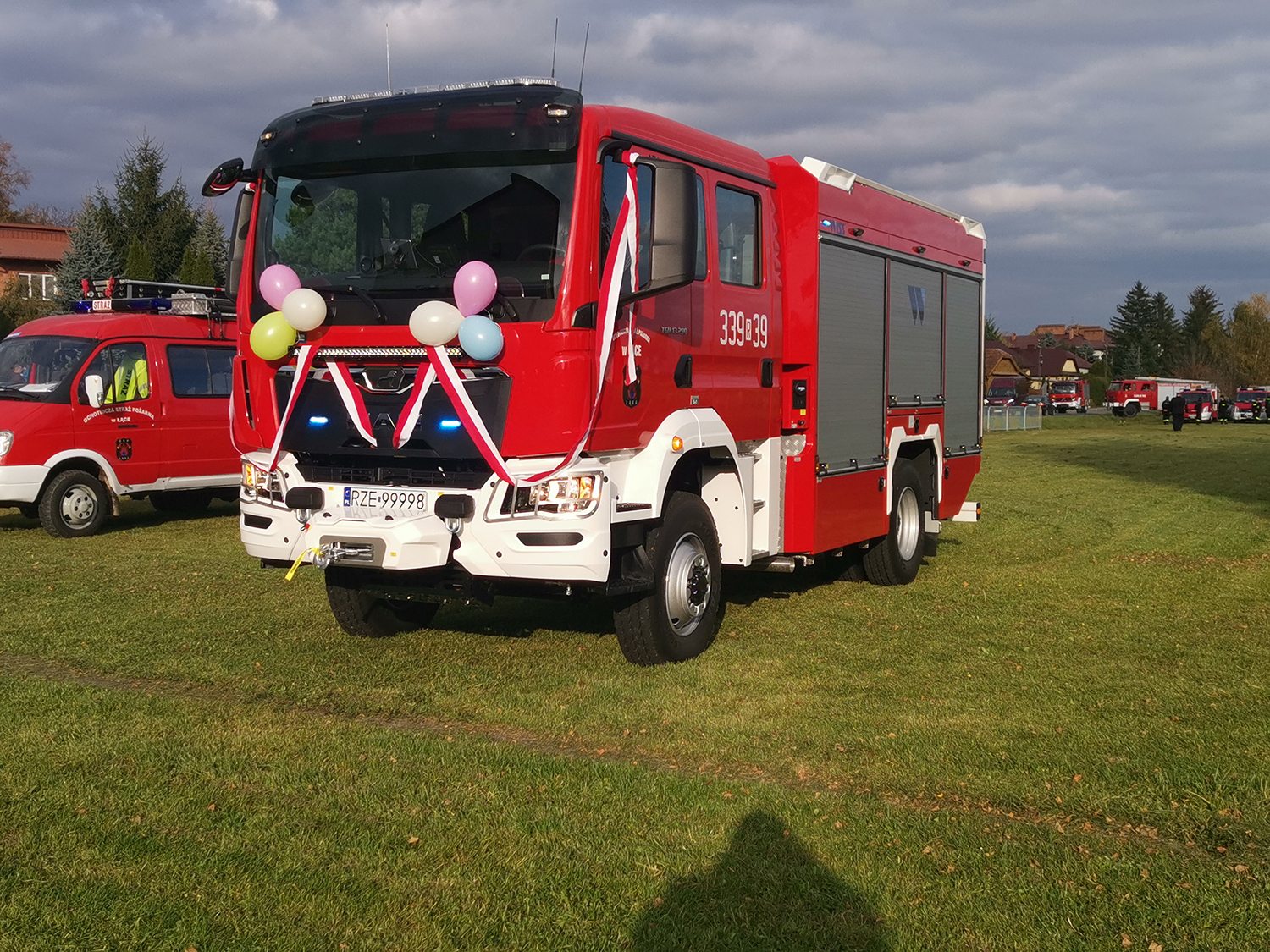 Nowy samochód dla strażaków OSP Łąka