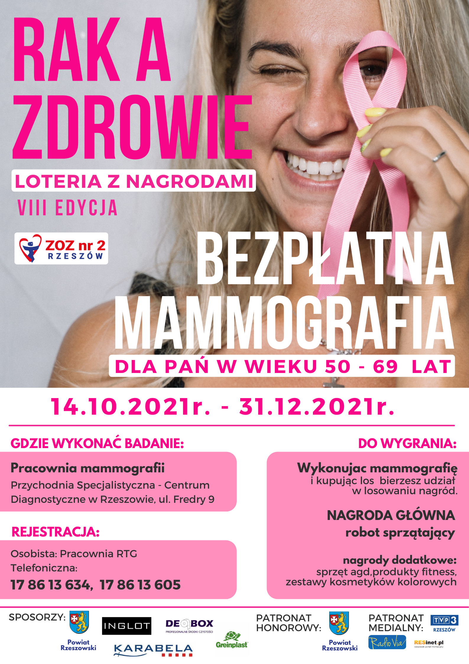 Rak a Zdrowie - plakat